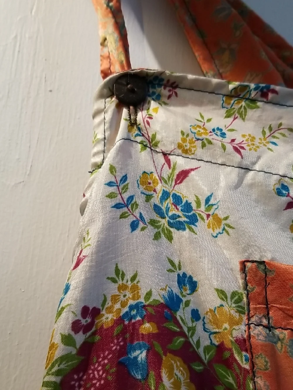 Bohemian Patchwork Overalls - Multicolor - Picture 3 of 6